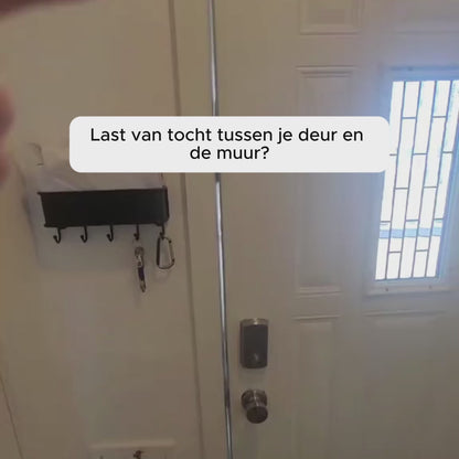 GrippTek® Anti-Tocht Tape Clear - Voor Deuren & Kieren